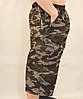 Бриджі чоловічі камуфляж 5 кишень - великі розміри (Розмір 70), фото 6