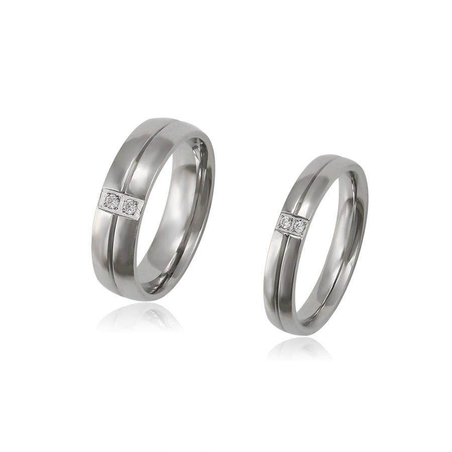 Подвійне кільце ХР. Stainless Steel Jewelry. 20 розмір.
