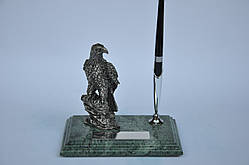 Мармуровий настільний набір (Фігура орла та ручка) Penstand 6161