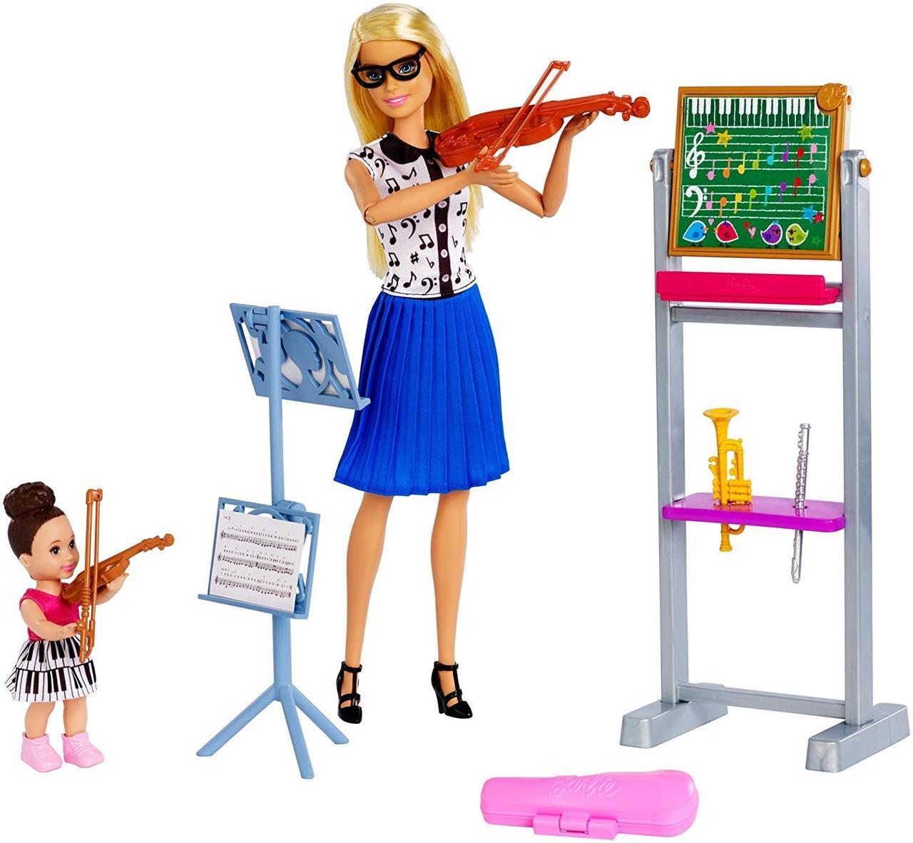 Барбі вчитель музики Barbie Music Teacher Doll & Playset