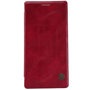 Шкіряний чохол Nillkin Qin для Huawei P8 червоний