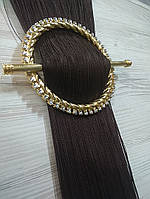 Однотонні штори кисеї без люрексової нитки