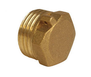 Заглушка латунна 3/4" Н