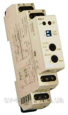 SOU-1/230V, SOU-1/UNI — сутінкове реле/фотореле