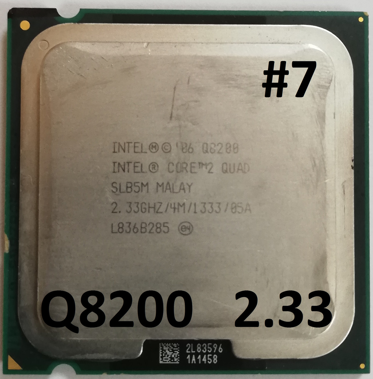 Процессор ЛОТ#7 Intel® Core™2 Quad Q8200 M1 SLB5M 2.33GHz 4M Cache 1333 ...