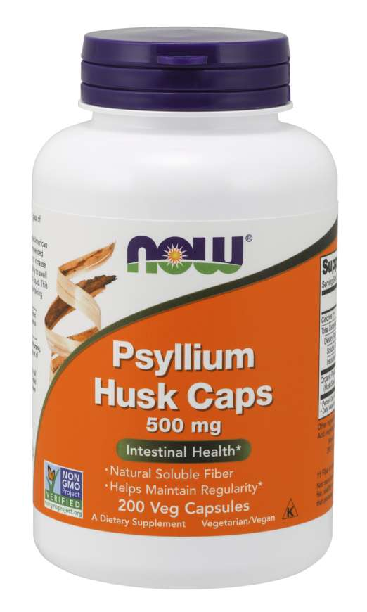 Подорожник Now Foods Psyllium Husk 500 mg 200 caps