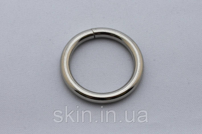 Кільце зварне, внутрішній діаметр - 30 мм, товщина - 5 мм, колір - нікель, артикул СК 5056, фото 2