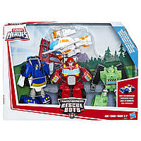 Набор ботов спасателей роботов-трансформеров Playskool Heroes Transformers Rescue Bots