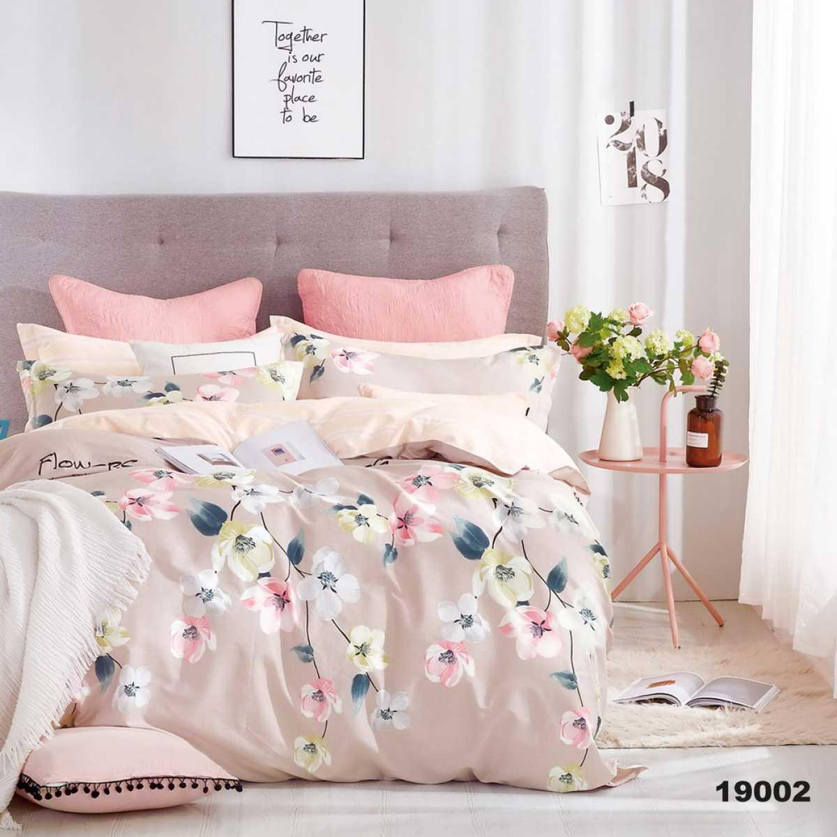 Двоспальна постільна білизна ранфорс Вілюта 19002, фото 1