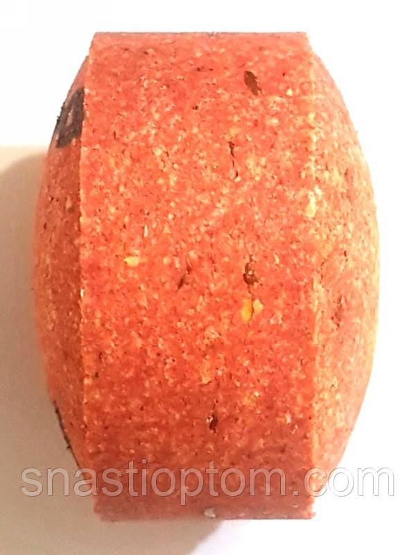 Шайба для макушатника кукурудзяна з отвором, Полуниця, 50х20, 70г