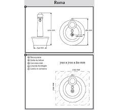 Декоративная садовая колонка для воды Graf GARANTIA Roma светлый гранит 356101 - фото 4 - id-p302154868