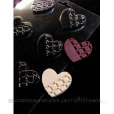 Форма пластикова C8-052 Серце, фото 1