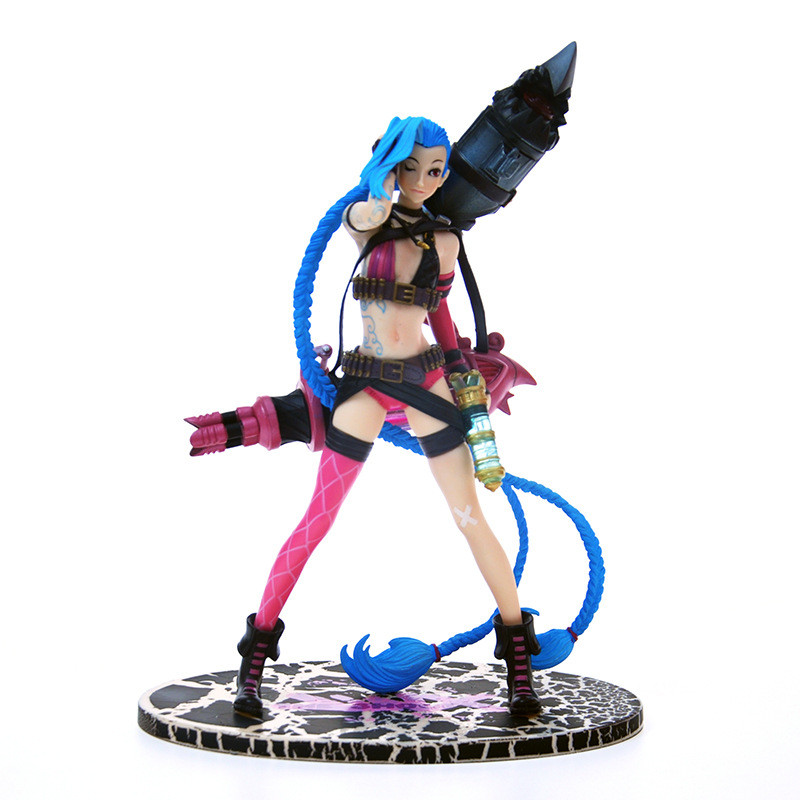 Статуетка Jinx Джинкс Ліга Легенд League of Legends 24 см LOL 22. 39