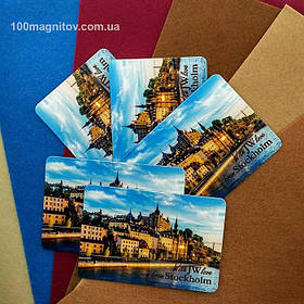 Сувенирные фотомагниты на заказ. Размер 95х65 мм 5