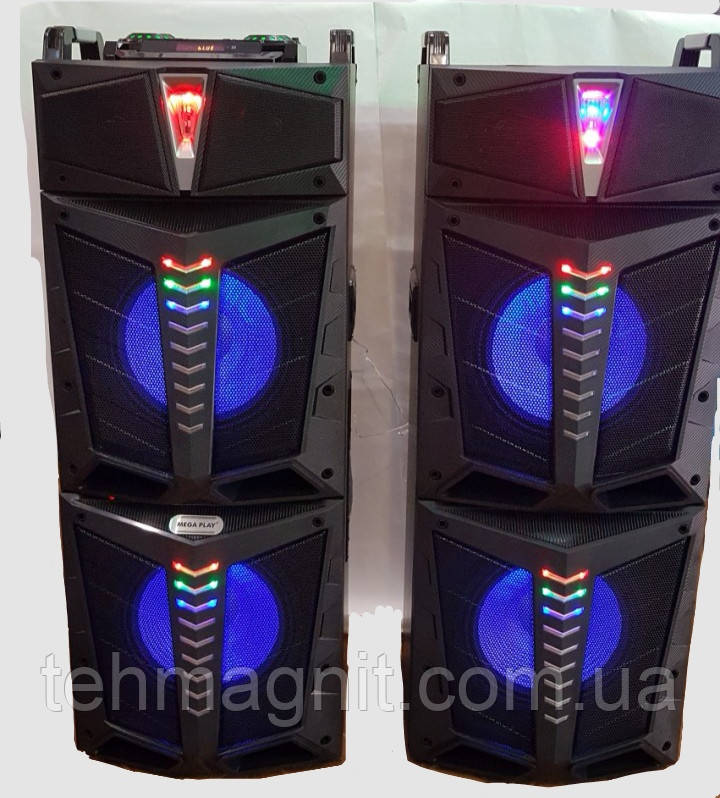 Комплект активної акустики MP-1200 / 600 W (USB/FM/Bluetooth/Пульт ДК)