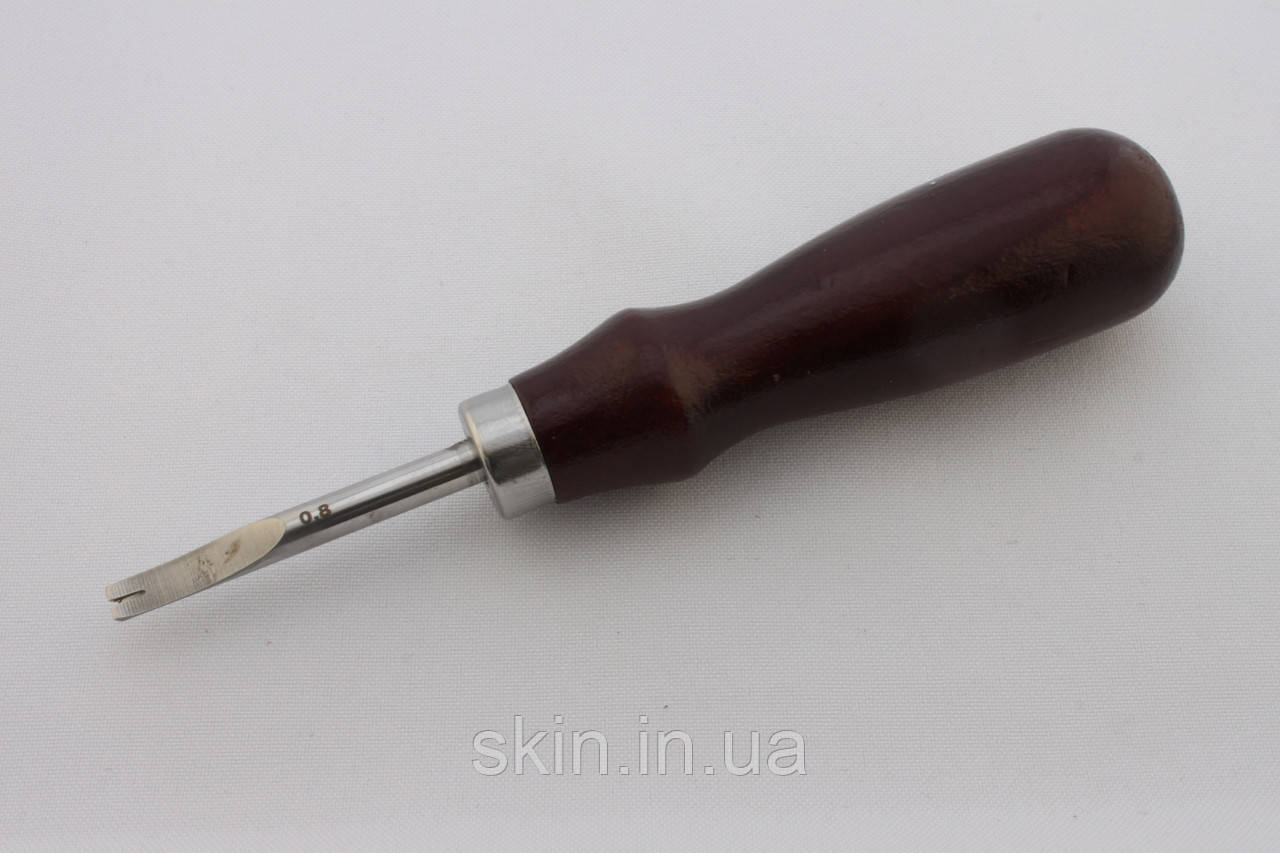 Інструмент для заокруглення краю шкіри, ширина зрізу - 0.8 мм, артикул СК 6021