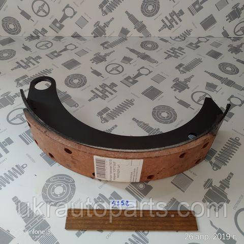 Колодка тормозная ГАЗ 53 передняя "КОРОТКАЯ" НАКЛАДКА (GO) (53-3501091 ...