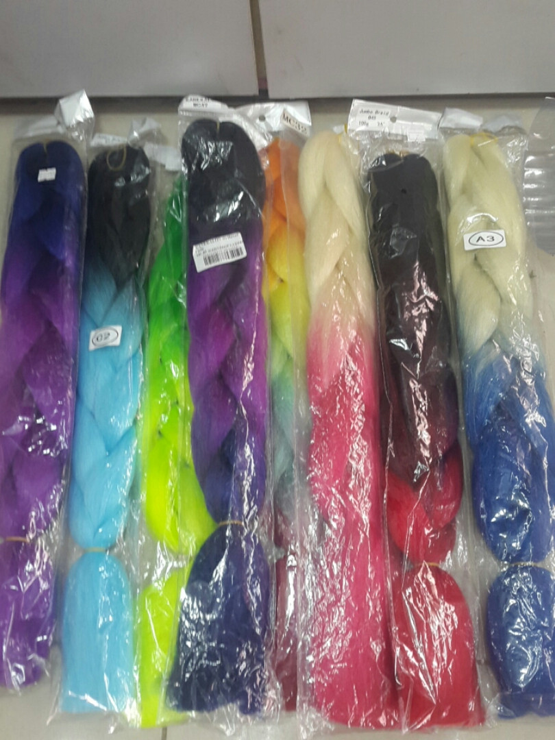 Канікалон амбре для плетіння кіс, фото 1