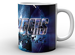 Кружка GeekLand біла Avengers Месники лого AG.02.017