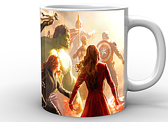 Кухоль GeekLand білий Avengers Месники всесвіт марвел AG.02.035