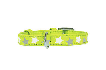 Нашийник для собак з візерунком «Зірочка» ГЛАМУР