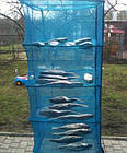 Сушарка для риби, грибів, сухофруктів, посилений каркас на 5 полиць, фото 4
