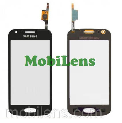 Samsung S7270, S7272 Galaxy Ace 3 Тачскрин (сенсор) чорний (темно-сірий), фото 1