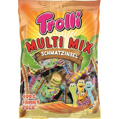 Жувальний мармелад Trolli Multi Mix Shmatzinsel Family Pack 400g