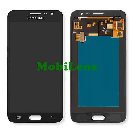 Samsung J320, J320H, J310, Galaxy J3 (2016) Дисплей+тачскрин(модуль) черный (OLED), фото 1