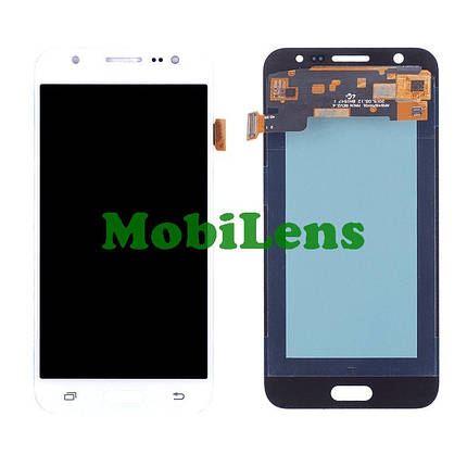 Samsung J500, J500H, Galaxy J5 (2015) Дисплей+тачскрин(модуль) белый (OLED), фото 1