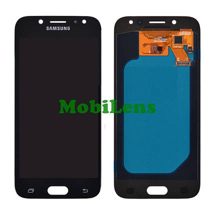 Samsung J530, J530F, Galaxy J5 (2017) Дисплей+тачскрин(модуль) черный (OLED), фото 1