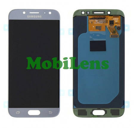 Samsung J530, J530F, Galaxy J5 (2017) Дисплей+тачскрин(модуль) серебристо-голубой (OLED), фото 1