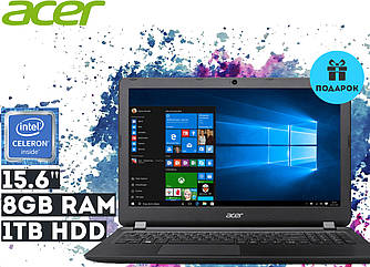 Ноутбук Acer ES1 15.6" HD LED (Intel N3350, 8GB RAM, 1TB HDD, Windows 10) — Суперціна!