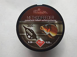 Волосінь Energofish Carp Expert Method Feeder Teflon 300 м 0.25 мм