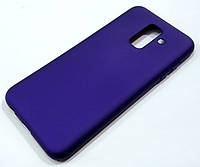 Чохол Silicone Cover для Samsung Galaxy A6 Plus A605 2018 / A6+ 2018 фіолетовий