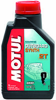 Масло для 2-х тактных двигателей синтетическое MOTUL OUTBOARD SYNTH 2T (1L) 101722