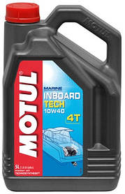 Масло для 4-х тактних двигунів Technosynthese д/лод.мотор MOTUL INBOARD TECH 4T SAE 10W40 (5L) 101753