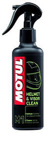 Засіб для очищення зовнішньої поверхні скла шолома MOTUL M1 HELMET & VISOR CLEAN (250ML) 102992