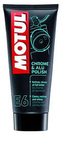 Засіб для додання блиску мотоциклу MOTUL E6 CHROME & ALU POLISH (100ML) 103001