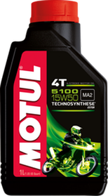 Масло моторне для мотоциклів Technosynthese MOTUL 5100 4T SAE 15W50 (1L) 104080