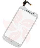 Сенсор Lenovo A520 Белый White Тачскин Стекло Touch Screen