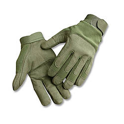 Рукавички чоловічі комбіновані тактичні армійські ARMY GLOVES OLIV Mil-Tec колір олива Німеччина