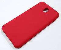 Чохол Silicone Cover для Samsung Galaxy J7 Pro J730 2017 червоний