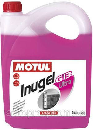 Концентрат антифриза (розовый) MOTUL INUGEL G13 ULTRA (5L) 104380