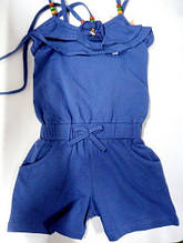 Комбінезон (шорти-футболка) Lussy 57304, 110 синій