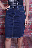 Спідниця Джинсова жіноча 30 -42 розміри "Anna", фото 2