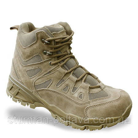 Напівчеревики чоловічі армійські / тактичні 'TROOPER' 5 INCH KHAKI Mil-Tec койот Німеччина