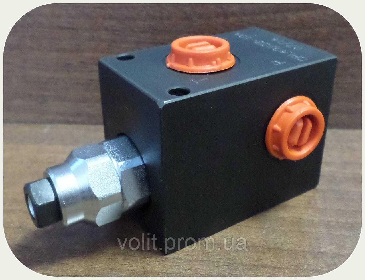 Запобіжний клапан трубного монтажу 10-100Bar, різь 3/8BSP (CPL40/38-10A)