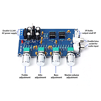 Предварительный усилитель с темброблоком XH-M164 Аудио усилитель на чипе NE5532 мощность 10 W