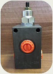 Запобіжний клапан трубного монтажу 30-250Bar, різь 1/2BSP (CPL80/12-25A)
